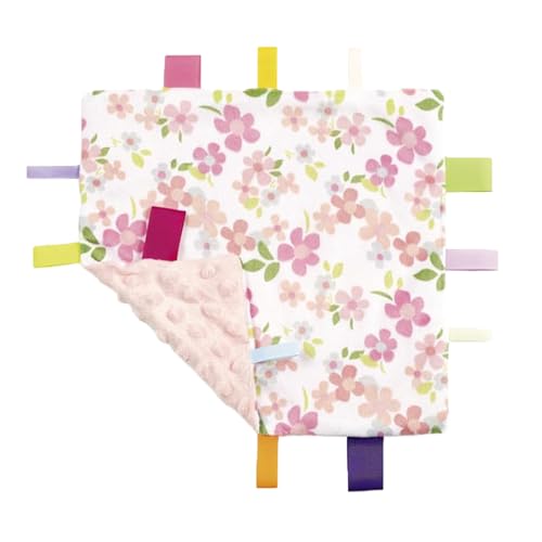 Image of CREVENT Gift Set for Girls Boys -Diaper Caddy Organizer Basket with 1 Blanket, 1 Taggie, 1 Lovey, 3 Socks,2 Baby Bodysuits, 1 Crib Mobile, 1 Gift Bag - Newborn Essential