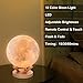 Moon Lamp, FIRPOW 18 Colors Sliding Control 3D Priting Moon lamp Night Light with Flash /Fade Function,Remote,Timer,USB Charging,Decor Your Room,Best Gifts for Your Family,Friends,etc.-6inch