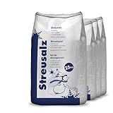 Hamann Streusalz 100 kg (4 x 25 kg) - Langzeitwirkung bei Eis & Schnee