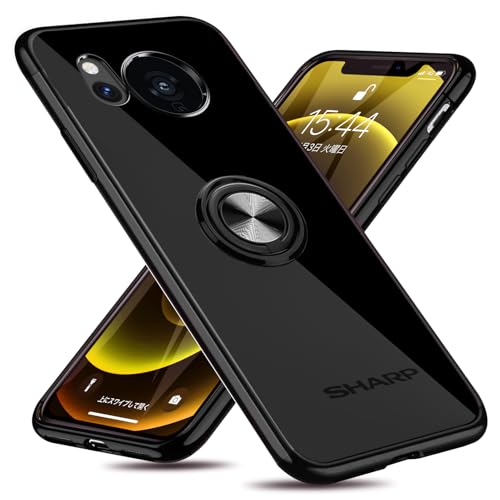 AQUOS sense8 �p �P�[�X �����O�t�� SH-54D SHG11 �p �N���A �ϏՌ� �X�^���h�@�\ ���� TPU �ԍڃz���_�[�Ή� �����h�~ �h�o ���^ �y�� ��̌^ �ό`�h�~ �S�ʕی�J�o�[ �A�N�I�X�Z���X8 �p �� W-YXZH-65-01