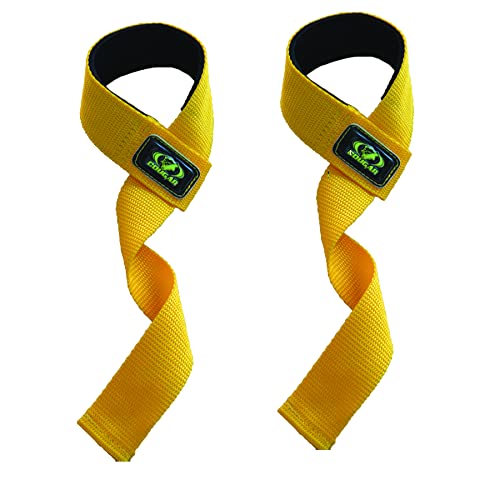 Cougar Eco Weight Lifting Strap Non - Slip Weight Lifting Straps Power Lifting Dead-Lifts Gym bar Wrist Wrap Support Dumbbell Support, Yellow (B09QHQ47CG) Amazon Price History, Amazon Price Tracker
