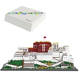 Goshfun 10000+Pcs Potala Palace Architecture Building Block Model Set, DIY Micro Mini Particle Educa