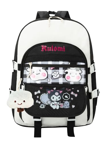 Image of Tinytot 30 Litre Japanese Korean Style School Bag Water-Resistant Laptop & Travel Backpack - Unisex Large 18 Inches Multipurpose Student Backpack for Boys & Girls, Men & Women
