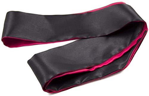 Soft Satin Eye Mask Blindfold Comfortable Sleeping Masks - 59 in x 2.8 in - Image 6