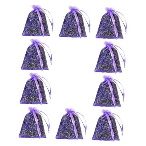 10 bolsas de sachets aromáticos de lavanda miniatura 1