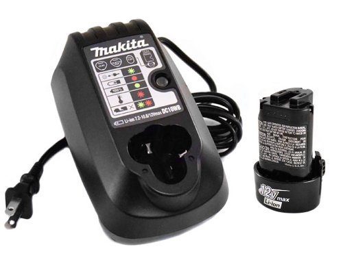 Makita DC10WB Battery Charger and BL1014 Battery