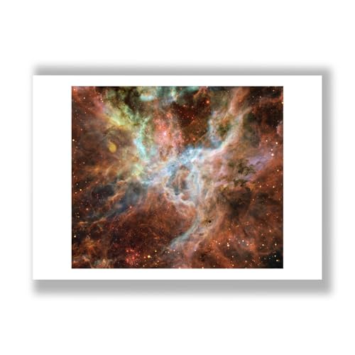 Impression d'art Hubble Nébuleuse de la Tarentule grand format Spiffing Prints