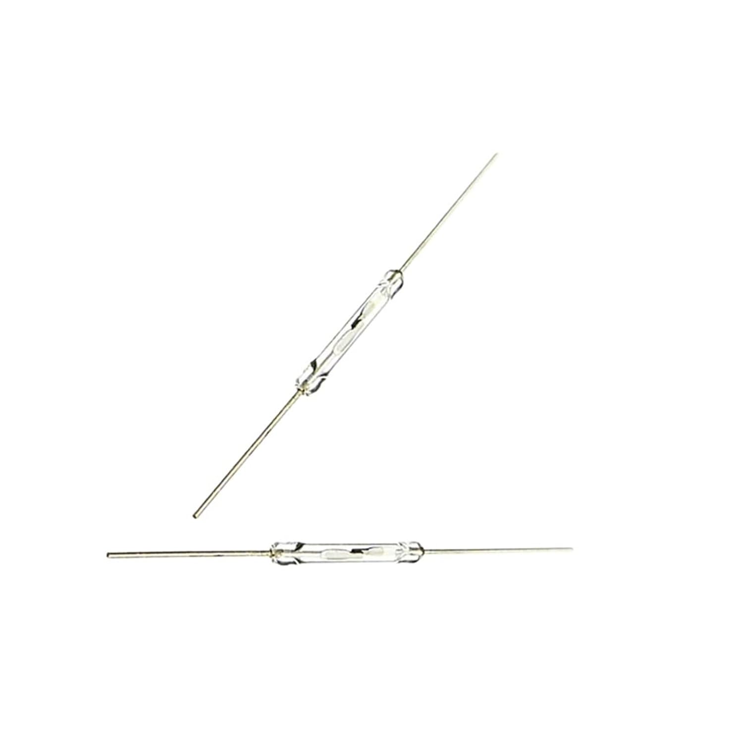 20Pcs N/O Switch Magnetic Switch 2 * 14mm Normally Open Magnetic Induction Switch