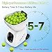 PUSUN PT-MAX C Professional Padel Ball Machine with 145+Ball Capacity, Triple Control via App/Remote/iWatch, Multple Training Drills(AI Drills/Programming/Full-Court Coverage), 5-7 Hours Battery Life