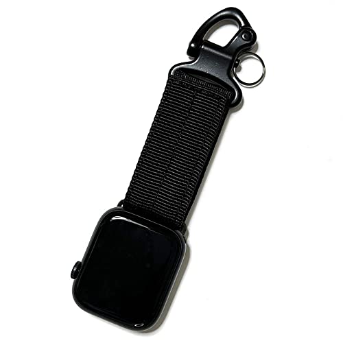 [YGGSTORE] ݊i L[O Jri tbN v xg oh Apple Watch AEghA ~^[(44mm/45mm/46mm/49mmp, ubN)