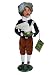 The Carolers 12 Days of Christmas: Six Geese A-Laying Figurine