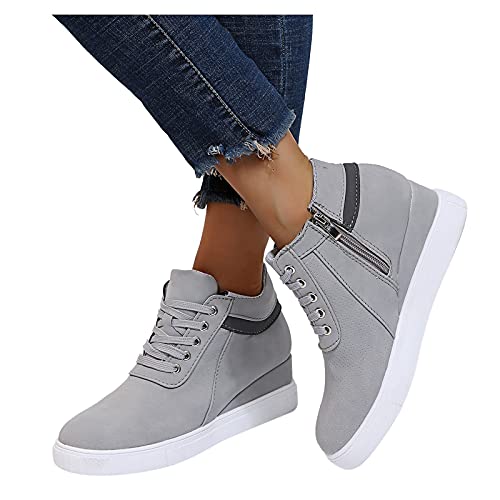 JOMIX Damen Sneaker Mit Keilabsatz - Atmungsaktive Sportschuhe