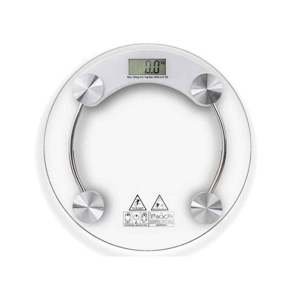 MCP Healthcare Automatic Digital Round LCD Display Health Monitor, Fat Control, Measure Units in Both Kg/Lb, Personal Health Human body Weight Scale (B0B93VK21Z) Amazon Price History, Amazon Price Tracker