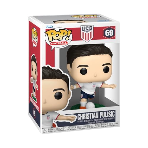 Funko POP! Football: USA - Christian Pulisic - U.S. Men's Soccer Team