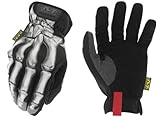 Mechanix Wear FastFit Bones Gloves - Men's Breathable Work Gloves for Home Improvement & Maintenance - Machine Washable & Touchscreen Compatible - Medium, Skeleton/Black