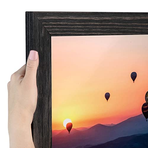 ArtToFrames 10x20 Inch Black Picture Frame, This 1.75