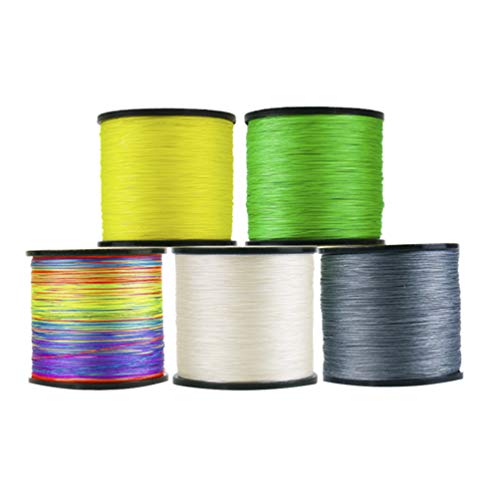 Corda de pesca BESPORTBLE 500 m, corda de pescaria trançada de cavalo forte, 4 fios de linhas de pes