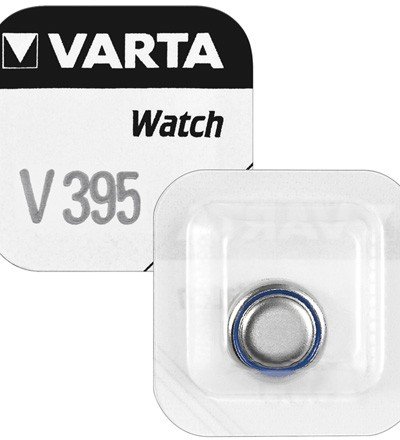 Varta V395/SR57 Watch Battery Silver Oxide Button Cell Watch Battery – Pack of 1