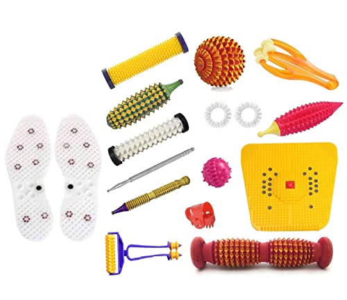 NETCLUB Acupressure kit Magnetic Foot Mat Bio Magnets For Stress And Pain Relief Fitness Kit yoga mat full body kit sujok kit acupuncture kit knee pain wooden kit home gym height growth body Massager