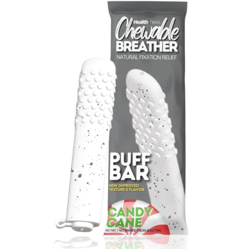 Limited Edition Minty Cane Aroma PuffBar Hand Fidget Relief to Help Quit Vaping and Quit Smoking Naturally with Essential Oil