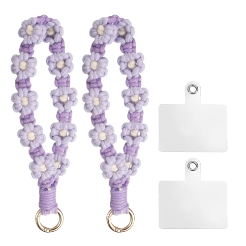 Pulsera de cordón para teléfono celular con llavero antipérdida y anclaje seguro universal