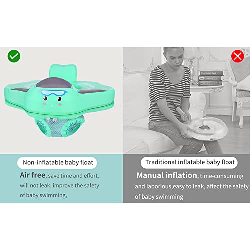 Mingzhe B504 Assento de piscina de bebê não inflável flutuante verão anel de natação com assento de