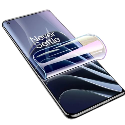 Renwox 2 Película Hidrogel de alta Sensibilidad para OnePlus 10T 5G 6.7' Protector de Pantalla Transparente Flexible a Prueba de Explosiones Desbloquear la Película Hidráulica