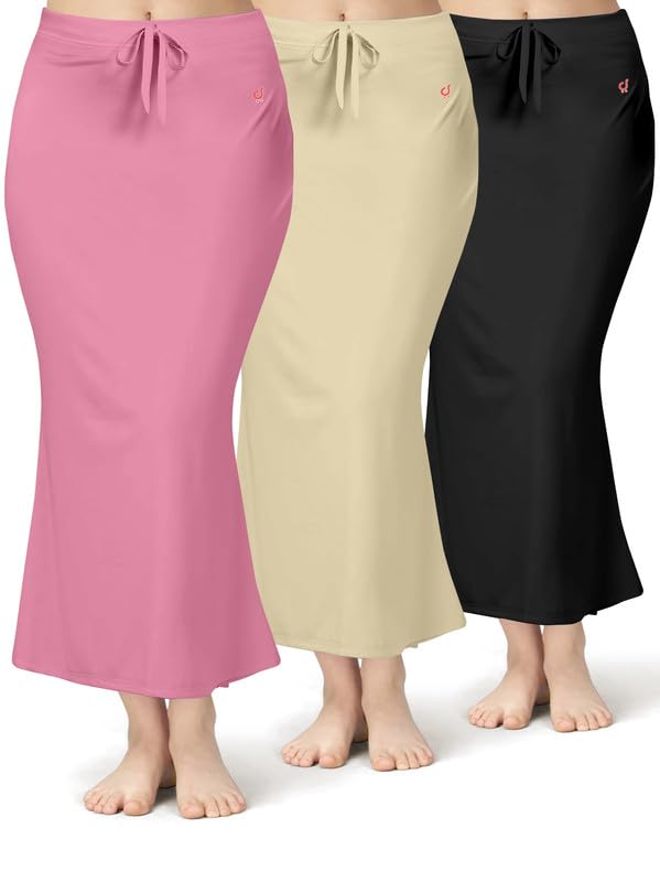 trendmalls Women Saree Shapewear Petticoat for Women, Cotton Blended,Petticoat,Skirts for Women,Shape Wear Dress for Saree Shaper(Combo-Pack)-picture-44