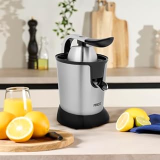 Princess Spremiagrumi, 1000W, 2 Coni, Filtro Regolabile per la Polpa, Sistema di Erogazione Diretta, Beccuccio Antigoccia, Parti Lavabili in Lavastoviglie, Piedini Antiscivolo, 201873