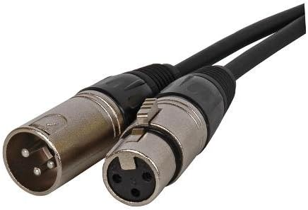 Stellar Labs 555-11903 Three Pin DMX Cable - 15'