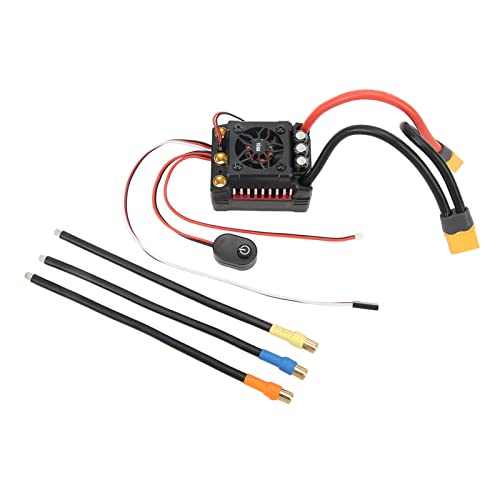 [MODALITÀ INTERRUTTORE INTEGRATO] Include un'uscita BEC integrata in modalità di commutazione 6,1 V o 7,4 V per compatibilità con servi a coppia elevata.