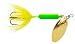 Yakima Bait Wordens Original Rooster Tail Spinner Lure, Lime Chartreuse, 1/4-Ounce