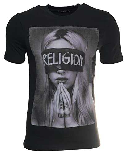 Religion Clothing Blind Fold T-shirt pour homme, jet black, XL
