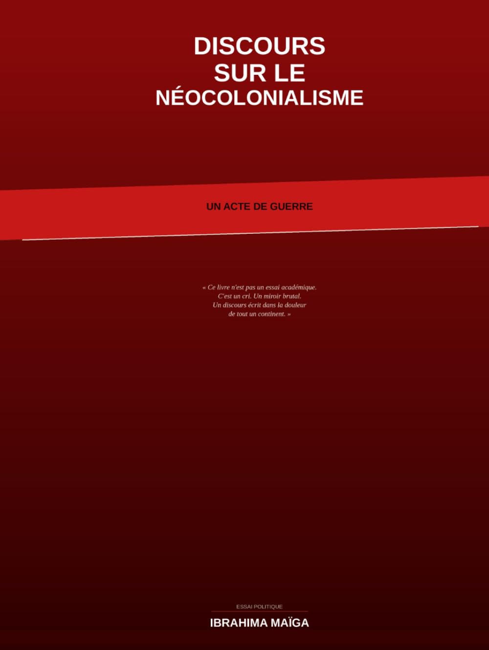 Discours sur le néocolonialisme
