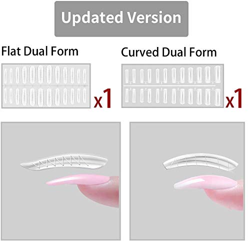 Beetles Poly Extension Gel Kit with Led Lamp, 30g Clear Pink Poly Nail Gel White Colors Gel Polish, French Nail Kit Builder Gel for Quick Nail Extension Starter Kit Professional French Manicure Kit