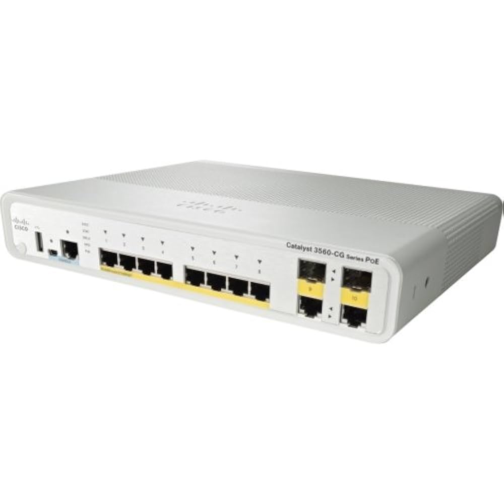 Amazon | Cisco Catalyst Ws. C3560cg. 8個 Sコンパクトスイッチ