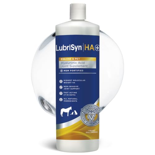 LubriSyn HA Plus MSM Joint Supplement for Dogs & Cats, 32 oz