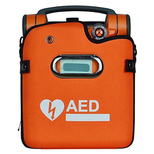 Sac De Rangement pour Défibrillateur AED, Sac De Rangement Portable pour Instruments d'urgence avec Bretelles Réglables, Compatible avec AED120G5, pour La Maison, Le Bureau Et L'hôpital