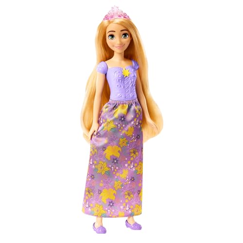 Disney Mattel Prinzessin Rapunzel Puppe, Lange Haare zum Frisieren,...