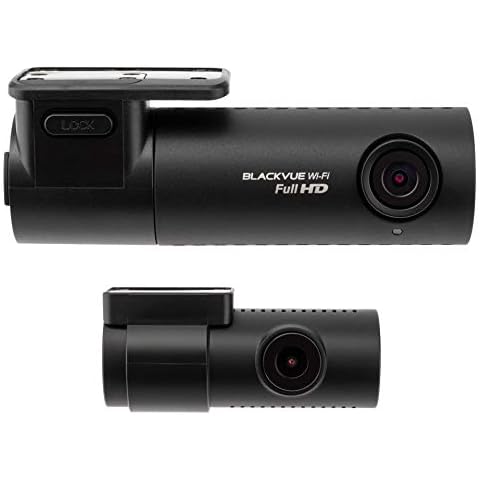 BlackVue DR590X-2CH with 128GB microSD Card | Full HD Wi-Fi Dashcam | Parking Mode Support Cover