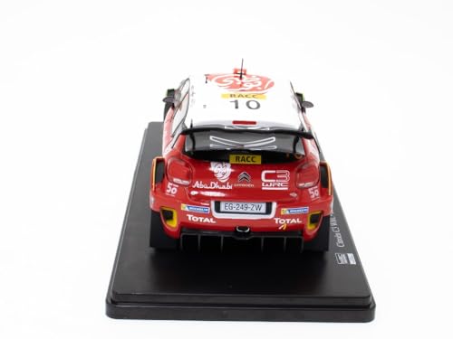 OPO 10 - 1/24 scale model car compatible with Citroen C3 WRC - Loeb-Elena - Rally RACC Catalunya-Costa Daurada 2018 - WRC502 - Image 4