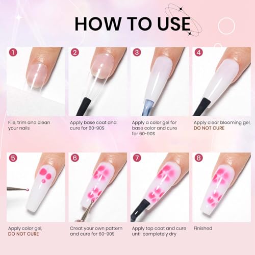 Esmalte de uñas gel Clear Blooming 15 ml miniatura 2