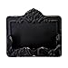Vintage Pressed Metal Business Card Holder Black