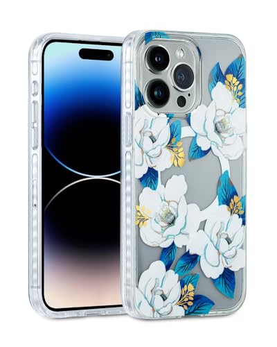 Coque iPhone 15 Pro Max fleurie pour un style chic au quotidien