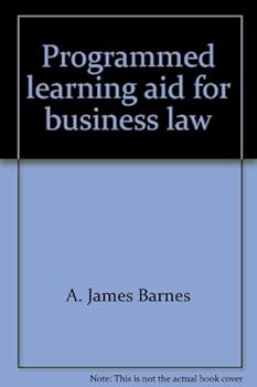 Unknown Binding Programmed learning aid for business law (Irwin programmed learning aid series) Book
