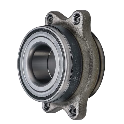 Image of Detroit Axle - Pair Rear Wheel BearingHub Assembly for 2000-2004 Subaru Legacy Outback, 2003-2006 Baja Non-ABS, 2000 2001 2002 2003 2004 512183