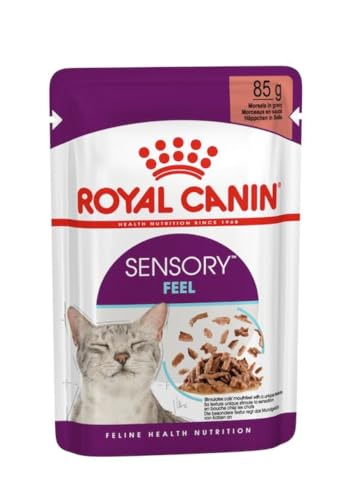 ROYAL CANIN Sensory Feel Wet Cat Food Chunks in Sauce 12 x 85 g