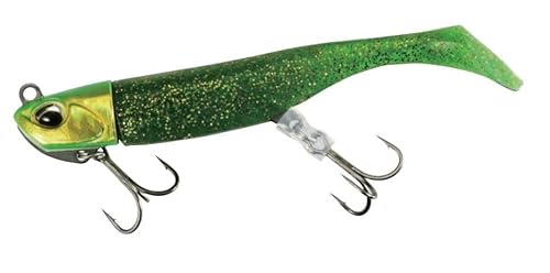 DUO(デュオ) ワーム ビーチウォーカー ハウルセット 4インチ【限定カラー】21g IBサーフグリーン