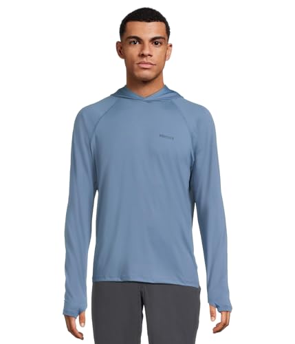 Marmot Sudadera estándar Windridge con capucha para hombre, Rain Cloud