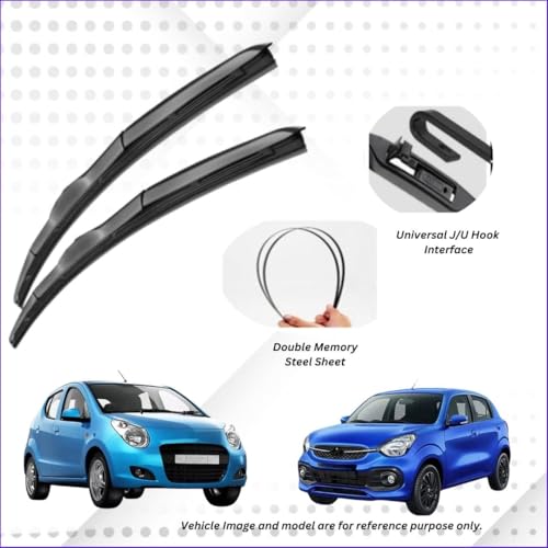 Image of ELPIS Brand Hybrid Wiper Blades, DIY, Suitable for A-Star Celerio